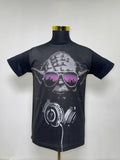 DJ Yoda Hip Hop Urban Fashion Street Wear Black Size: M/L/XL/2XL Unisex