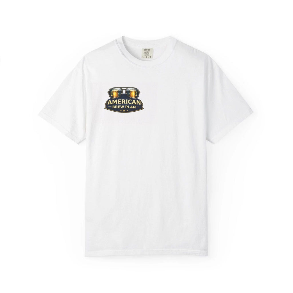 American Brew Plan beer cans graphic | small chest logo Unisex
