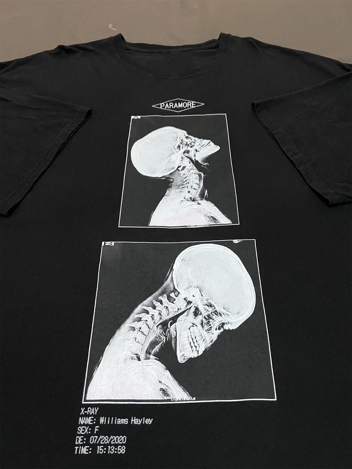2023 PARAMORE Tour X-RAY Hayley Williams Unisex Cotton All Sizes S217 Unisex