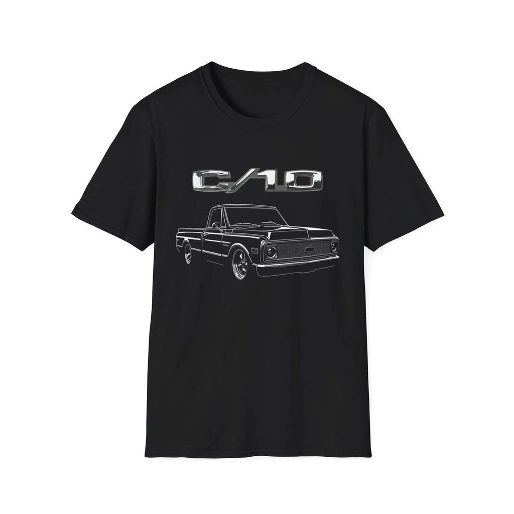 1971 Chevy C10 Truck Shirt | Classic C/10 Pickup Retro Line Art Tee Unisex