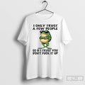 Premium Frog Wearing Glass I Only Trust A Few People So If I Trust You Unisex