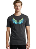 Crystal-Wings-5 Mens Graphic Tee, 100% Cotton, Casual Summer Wear Unisex