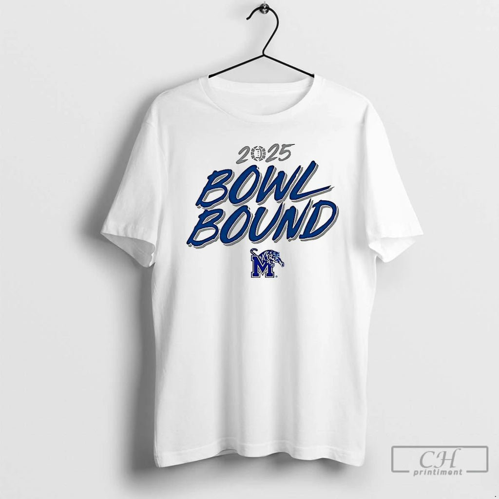 Classic Memphis Tigers Bowl Bound 2025 T Shirts Unisex