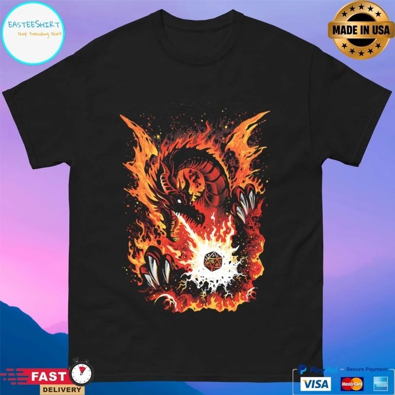 Fiery Red Dragon Unisex