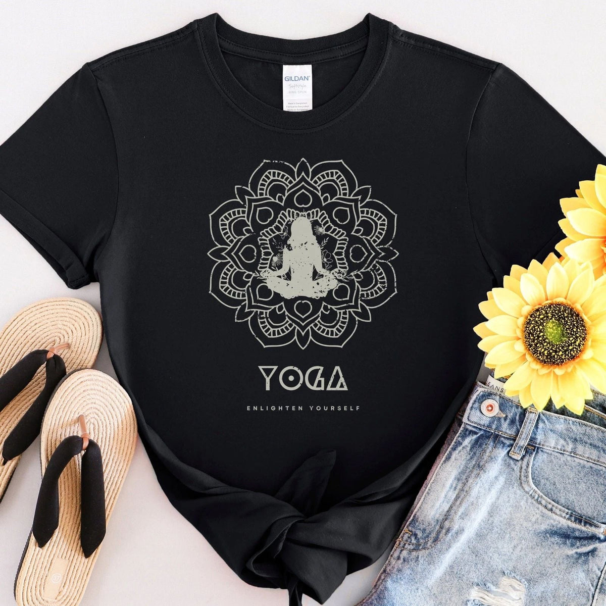 Remake Yoga Shirt Yoga Gift Meditation Shirt Spiritual Shirt Women's Yoga Top Wo Unisex