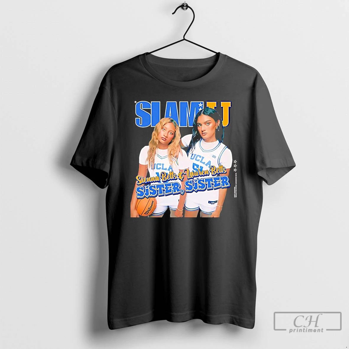 Premium Lauren Betts And Sienna Betts Sister Sister Ucla Bruins T Shirts Unisex
