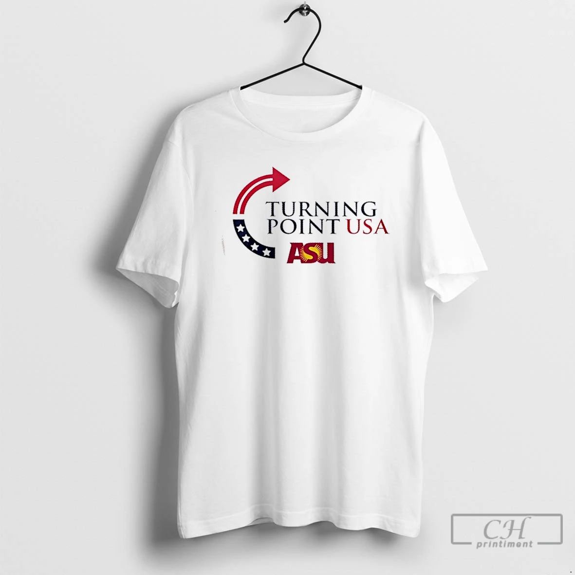Premium Arizona State Sun Devils X Freedom Turning Point Usa Charlie Kirk 2 Sided Unisex