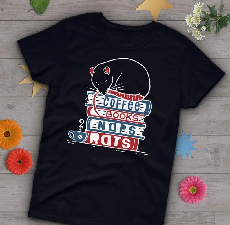 Comfort Tee Rat Lover Gift Cute Women Men Pet Animal Shirt Unisex