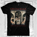 Crowbar Time Heals Nothing black and red band tee Unisex
