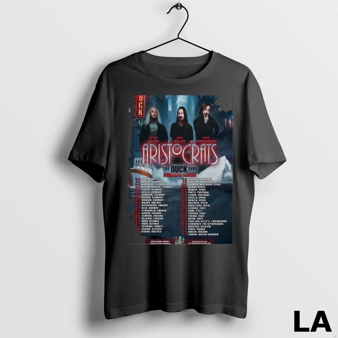 Original The Aristocrats The Duck Tour Europe 2026 Long Sleve Unisex