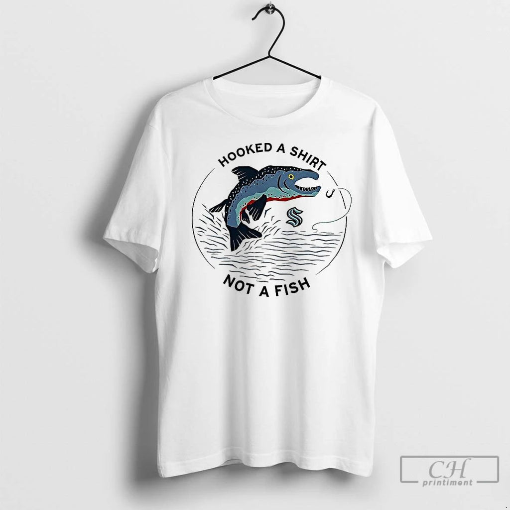 Premium Seattle Kraken Hooked Not A Fish Unisex