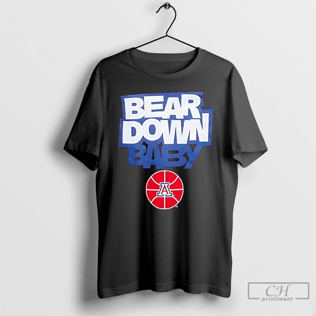 Classic Arizona Wildcats Bear Down Baby Logo T Shirts Unisex