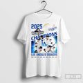 Premium 2025 World Series Champions La Dodgers Baseball Unisex