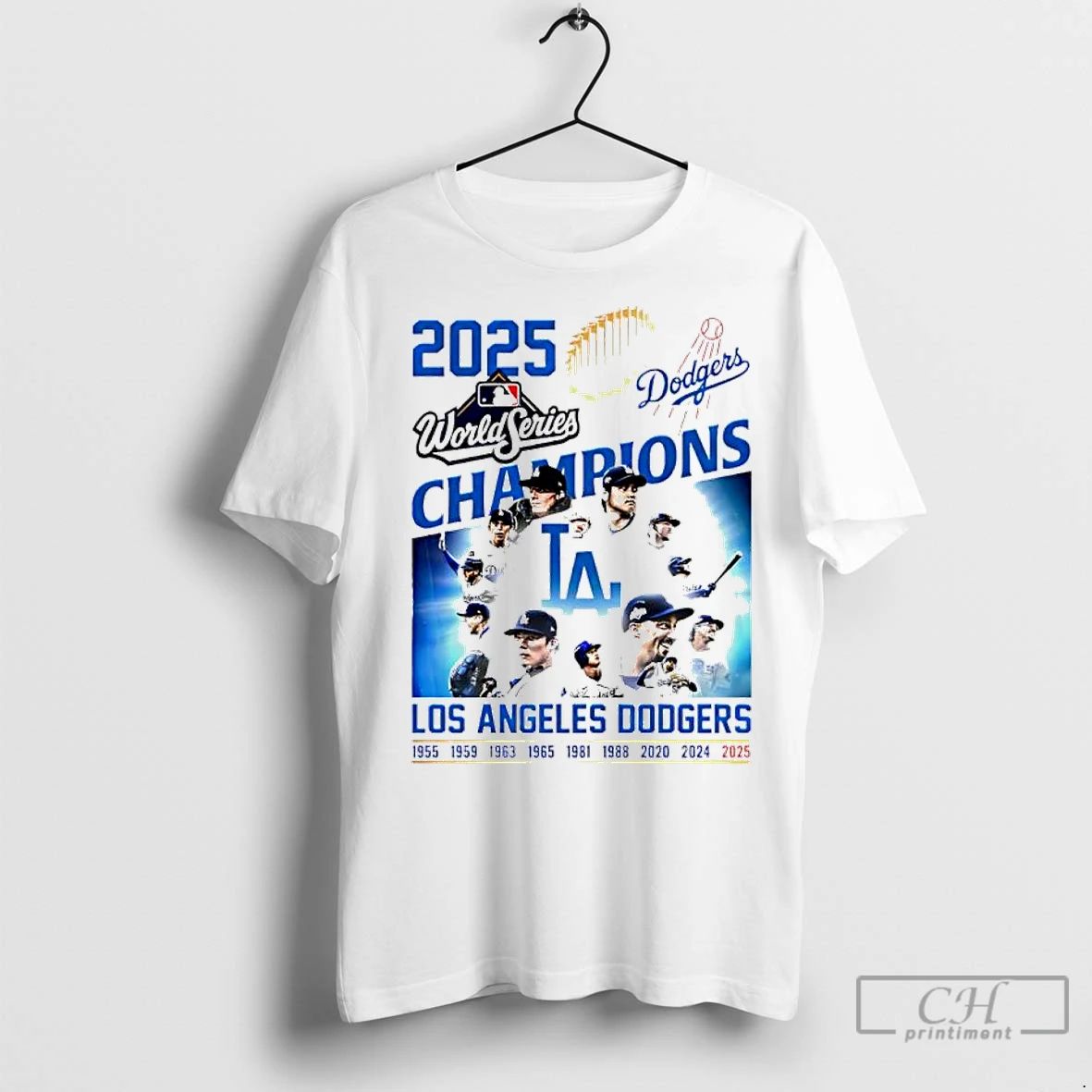 Premium 2025 World Series Champions La Dodgers Baseball Unisex