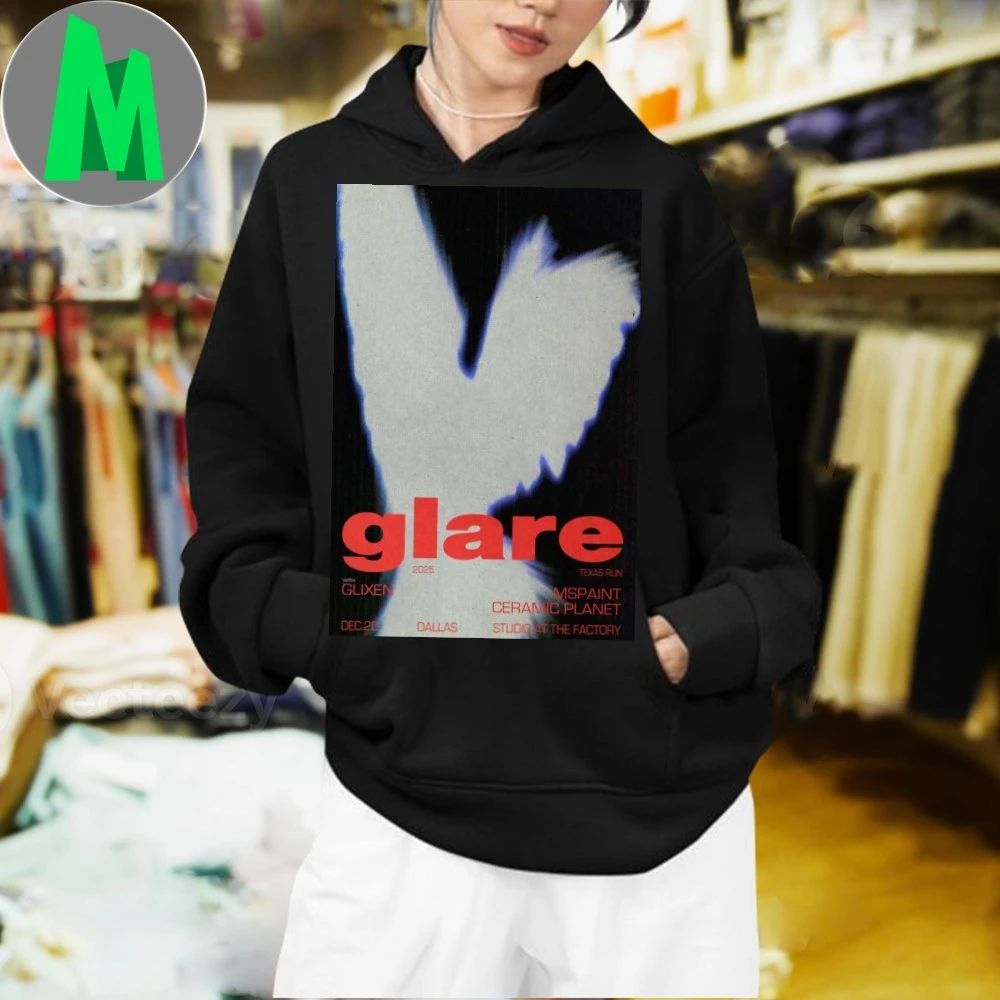 Original Glare With glixen December 20 2025 At Studio At The Factory Show Poster Unisex