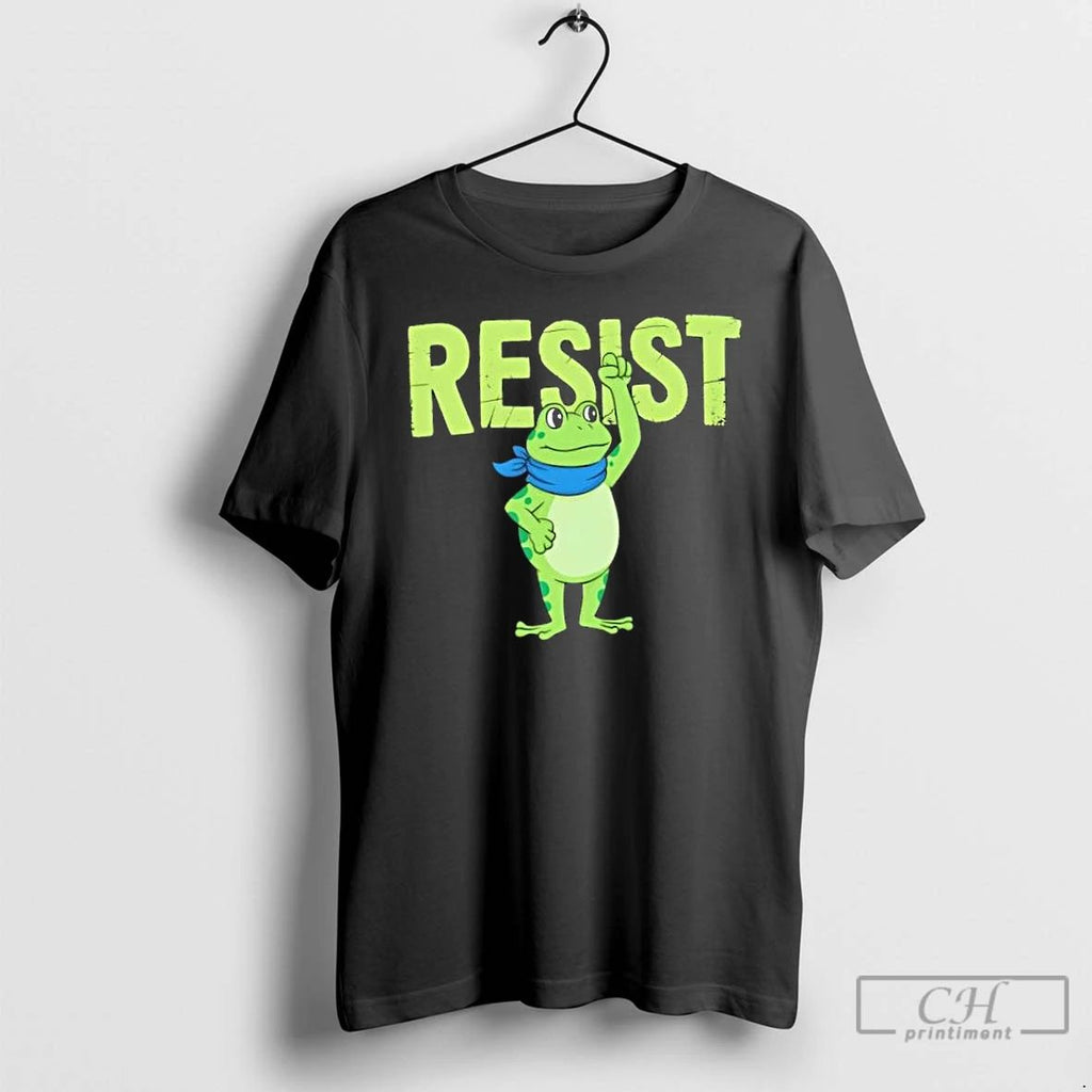 Classic Portland Protest Frog Cute T Shirts Unisex