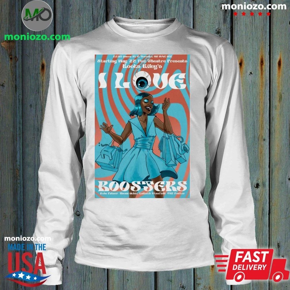Original Boots Riley’s I Love Boosters Poster Shirt Unisex