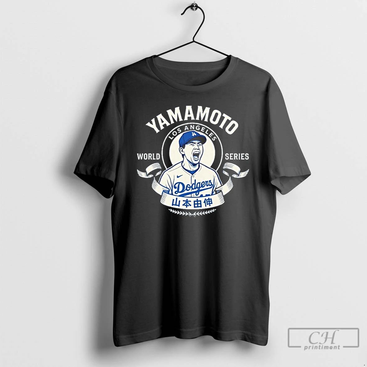 Premium Yamamoto Los Angeles Dodgers T Shirts Unisex