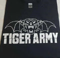 Tiger Army Punk rock hardcore thrash band T shirt tee music band bat Unisex