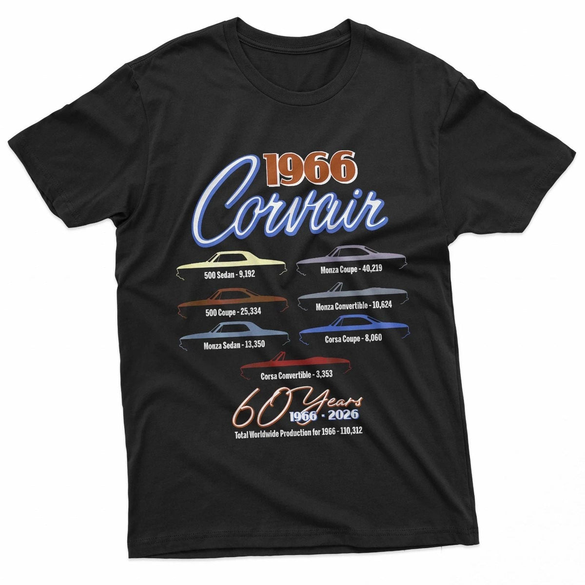 1966 Corvair 60th Anniversary Great Gift Unisex
