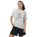Unisex Custom Graphic with Inspirational Print | Athletic Jersey Unisex