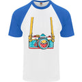 Photography Camera Around Neck Mens S/S Baseball Unisex