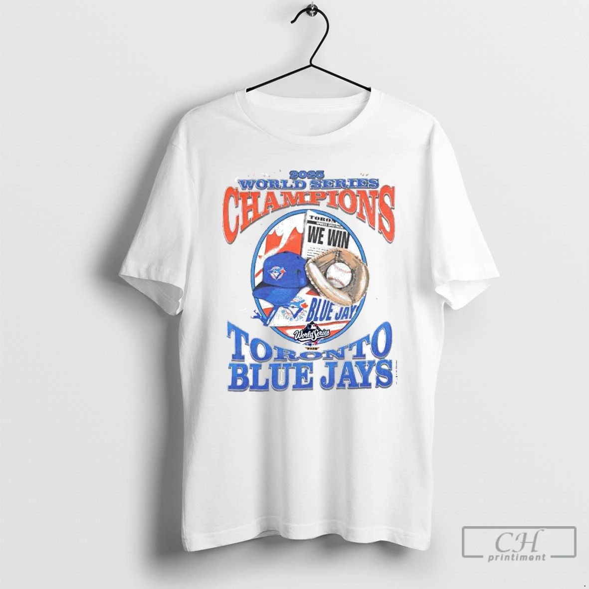 Premium Vintage Starter Toronto Blue Jays 2025 World Series Champs T Shirts Unisex