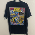 Surf wars mens tshirt- Size large Unisex