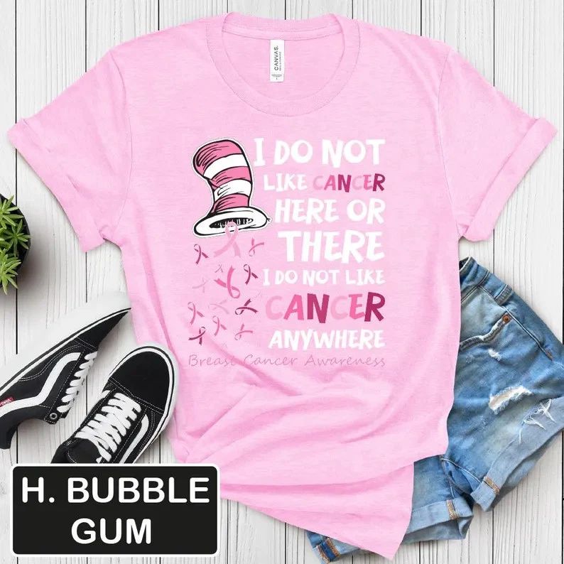 Breast Cancer Awareness Shirt Fight Cancer Inspirational Quote Tee Unisex