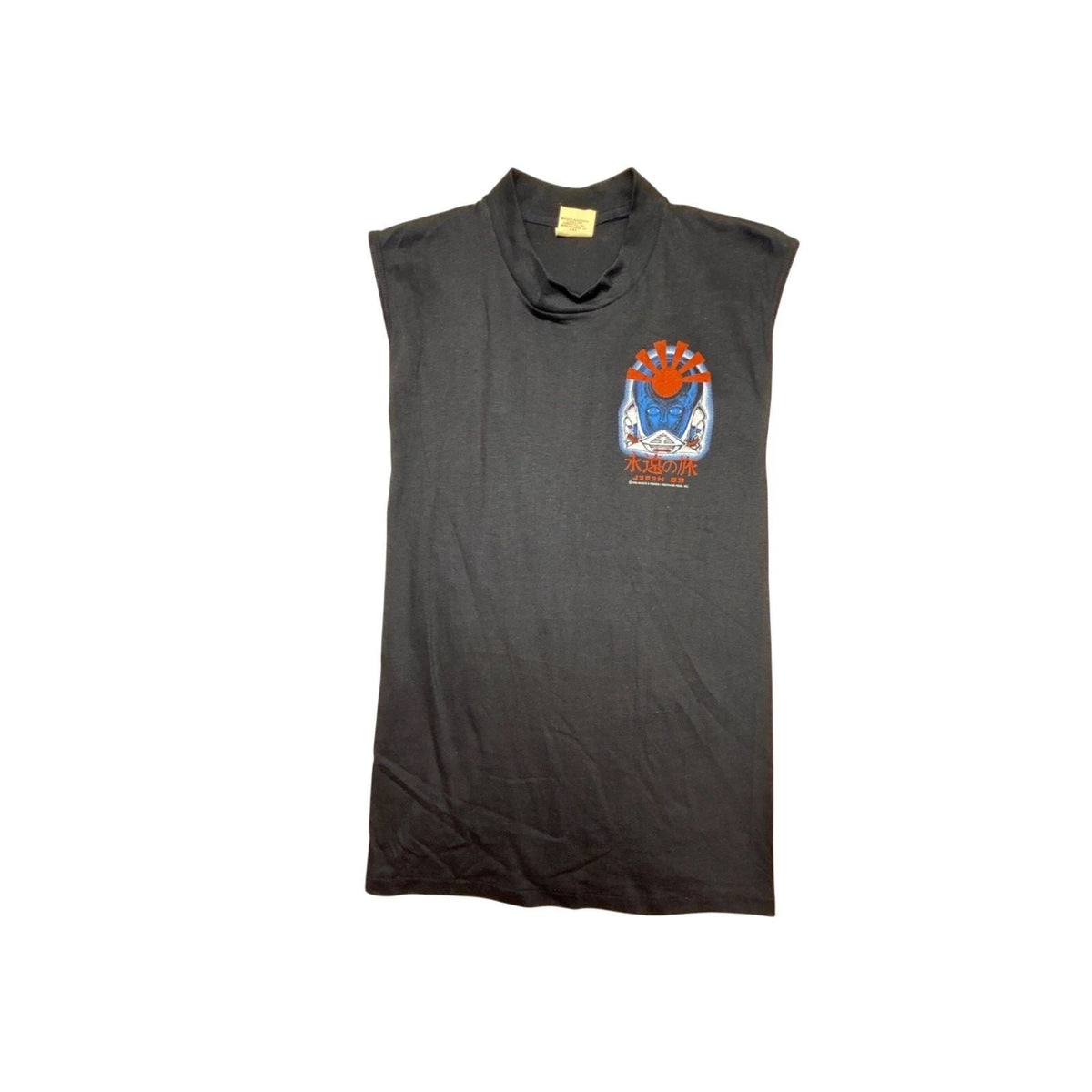 Vintage 1983 Journey Japan Tour Sleeveless Tee S Eternal Journey Sci-Fi Unisex