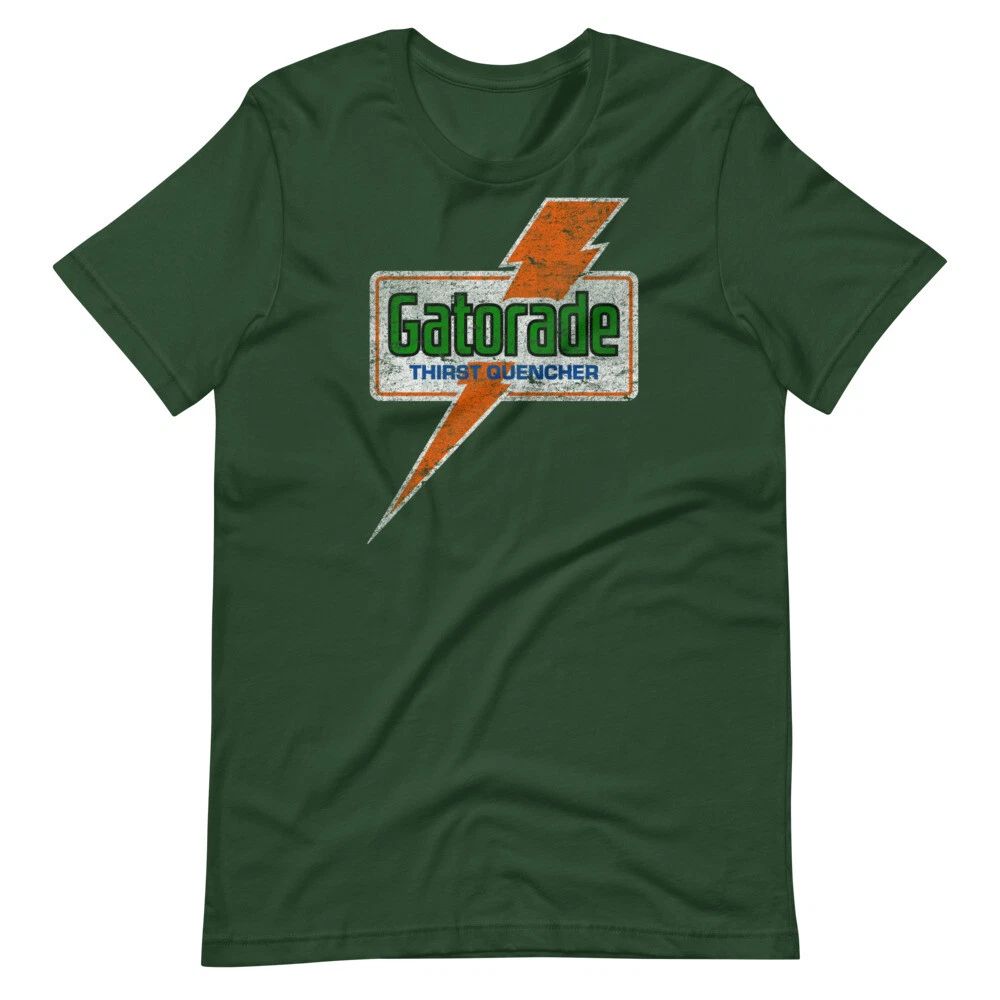 GATORADE Vintage 80s Logo Retro Style Tee Short-Sleeve Unisex Unisex