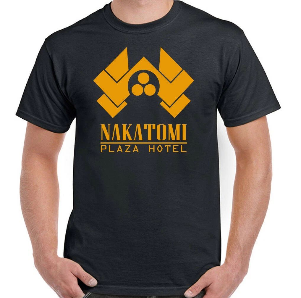 Nakatomi Plaza Hotel Mens Die Hard Inspired 90's Movie Bruce Willis Film Unisex