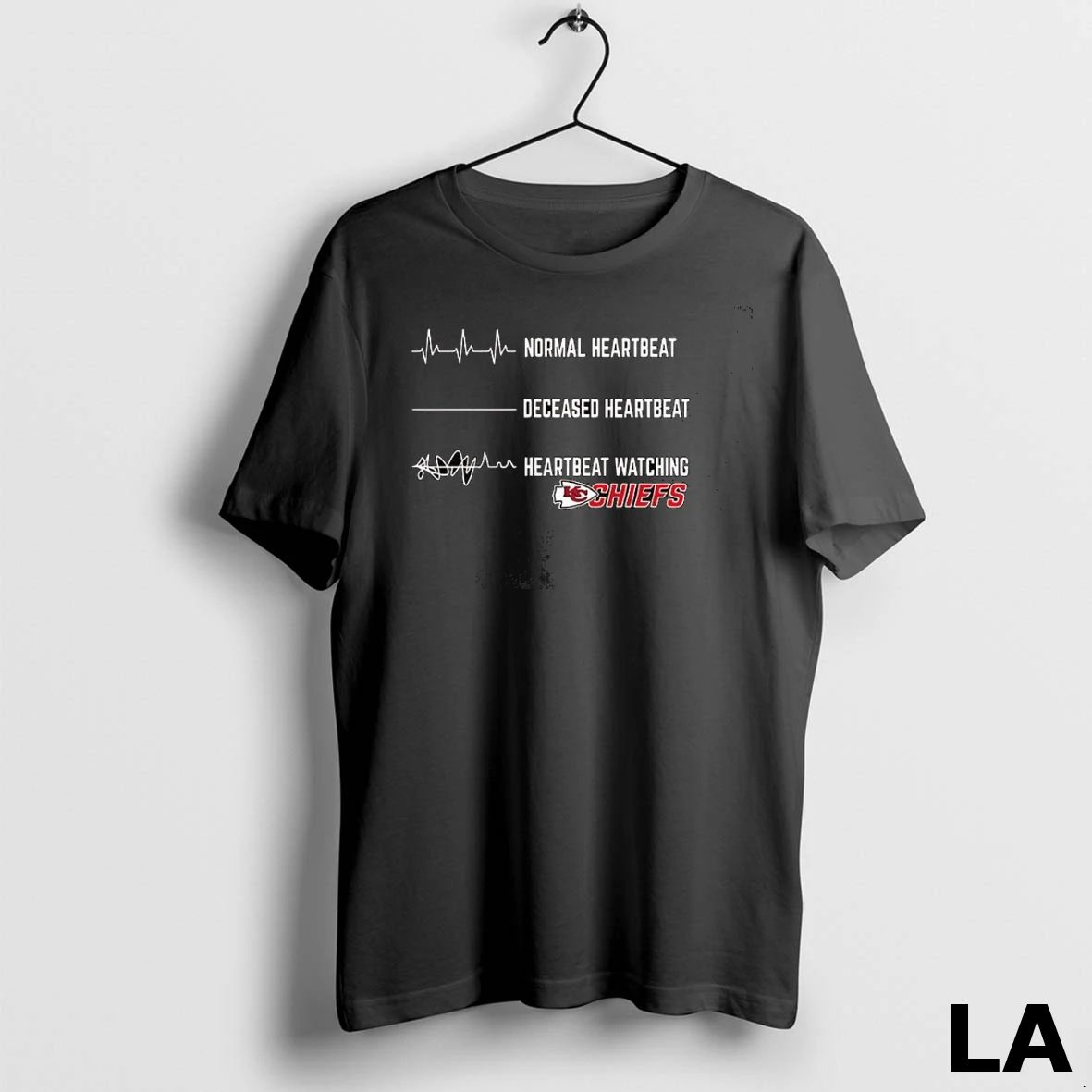 Original Heartbeat Watching Kansas City Chiefs Unisex