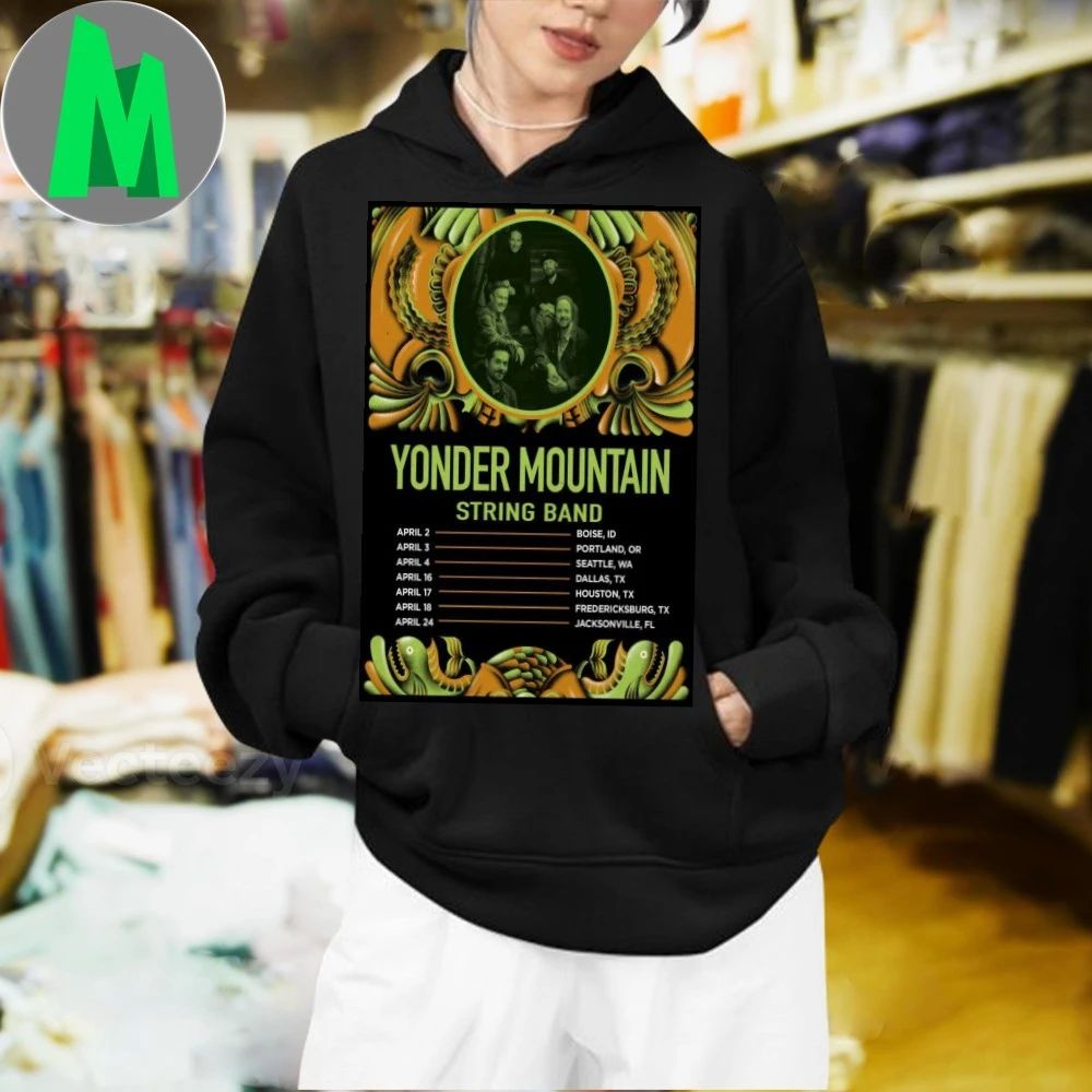 Yonder Mountain String Band Fall Tour 2026 Poster Shirt Unisex