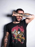 Anime Sekiro Wolf Special Manga Black T Shirt Unisex