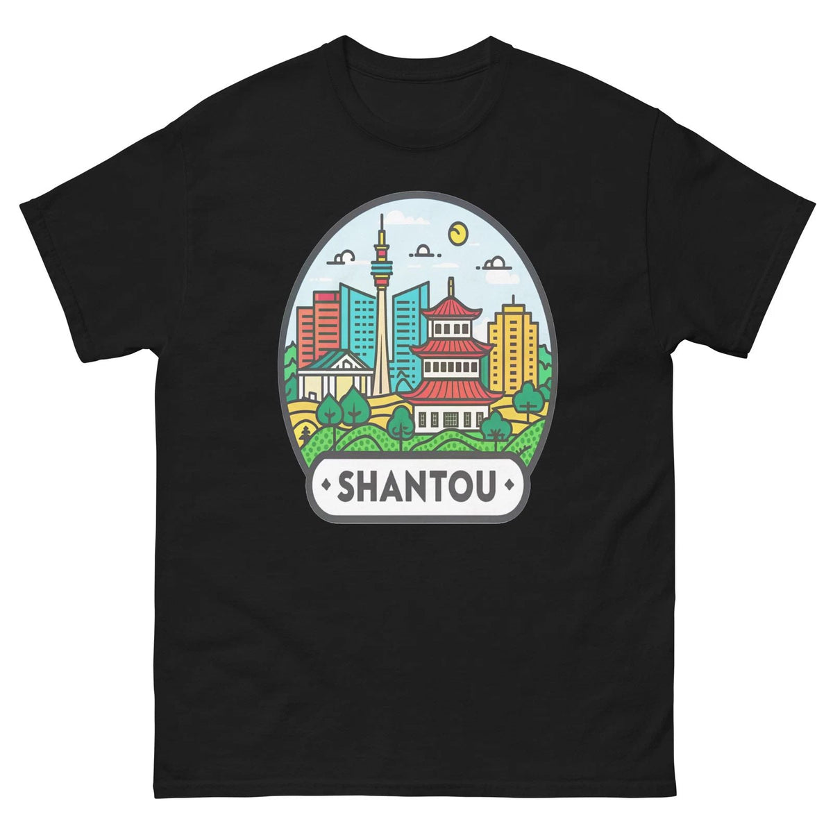 Shantou World Travel Urban Area City Unisex
