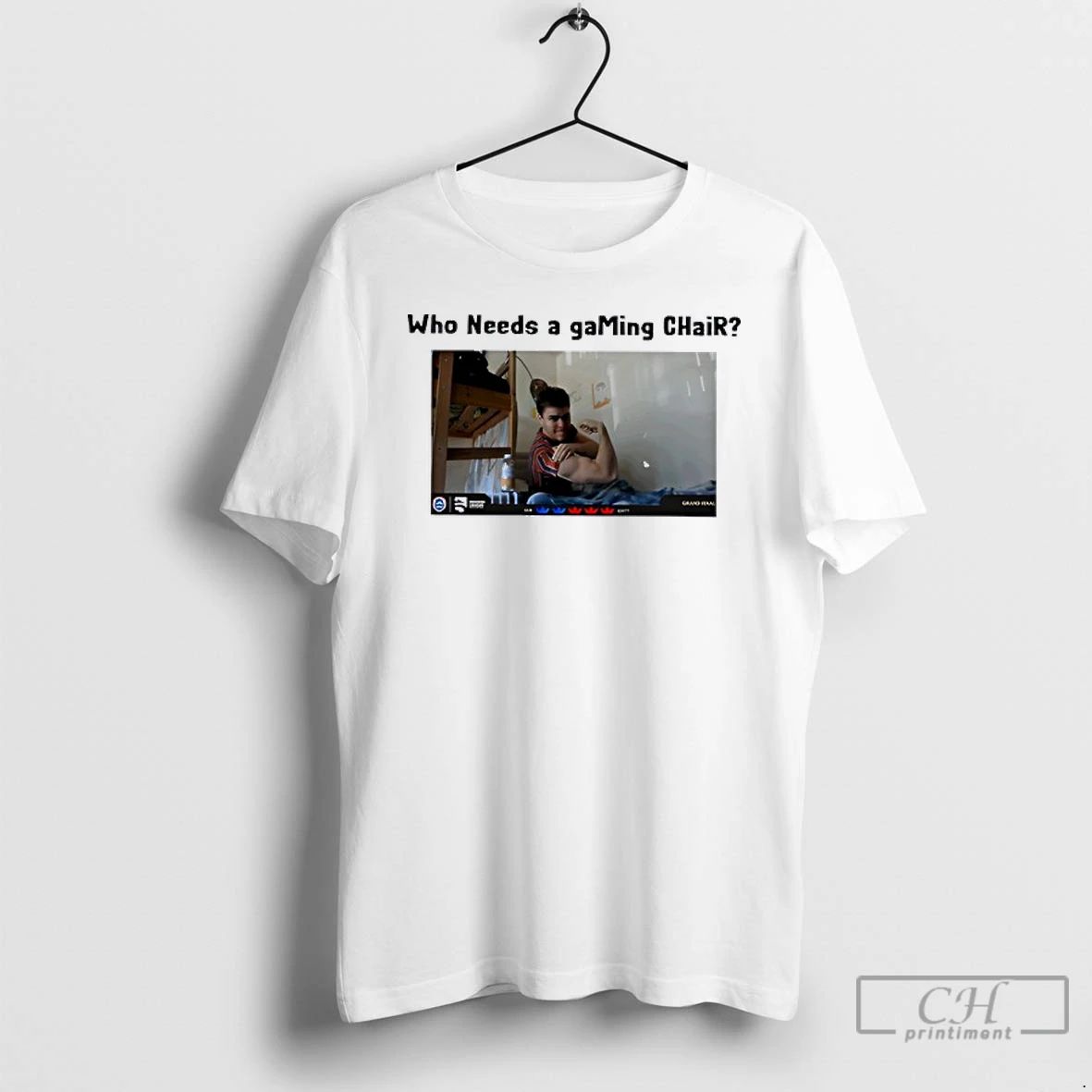 Classic Who Needs A Gaming Chair Funny T Shirts Unisex