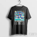 Classic Seattle Mariners 1977 2025 48th Anniversary Signatures T Shirts Unisex
