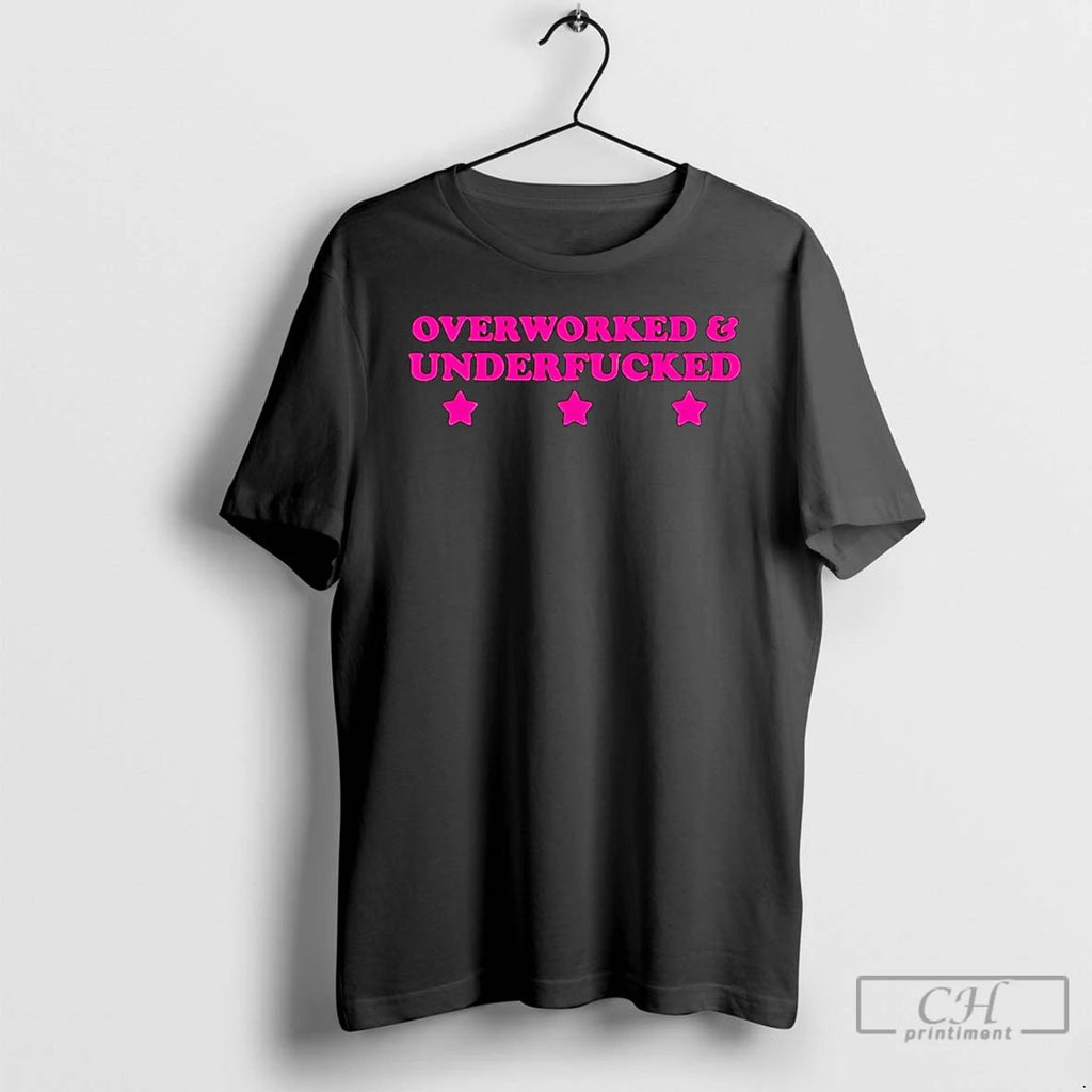 Premium Tonhopatriota Overworked And Underfucked T Shirts Unisex