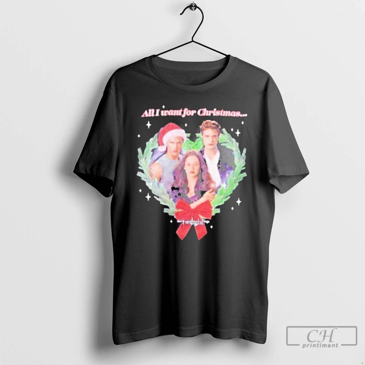 Premium The Twilight Saga All I Want For Christmas T Shirts Unisex