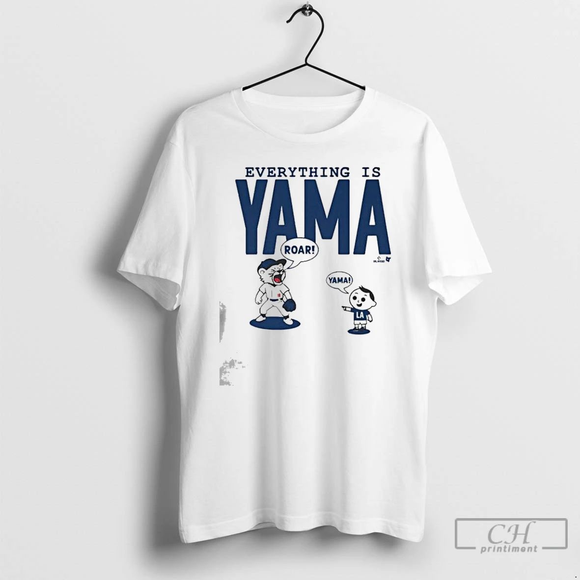 Premium Los Angeles Baseball Yoshinobu Yamamoto Everything Is Yama T Shirts Unisex