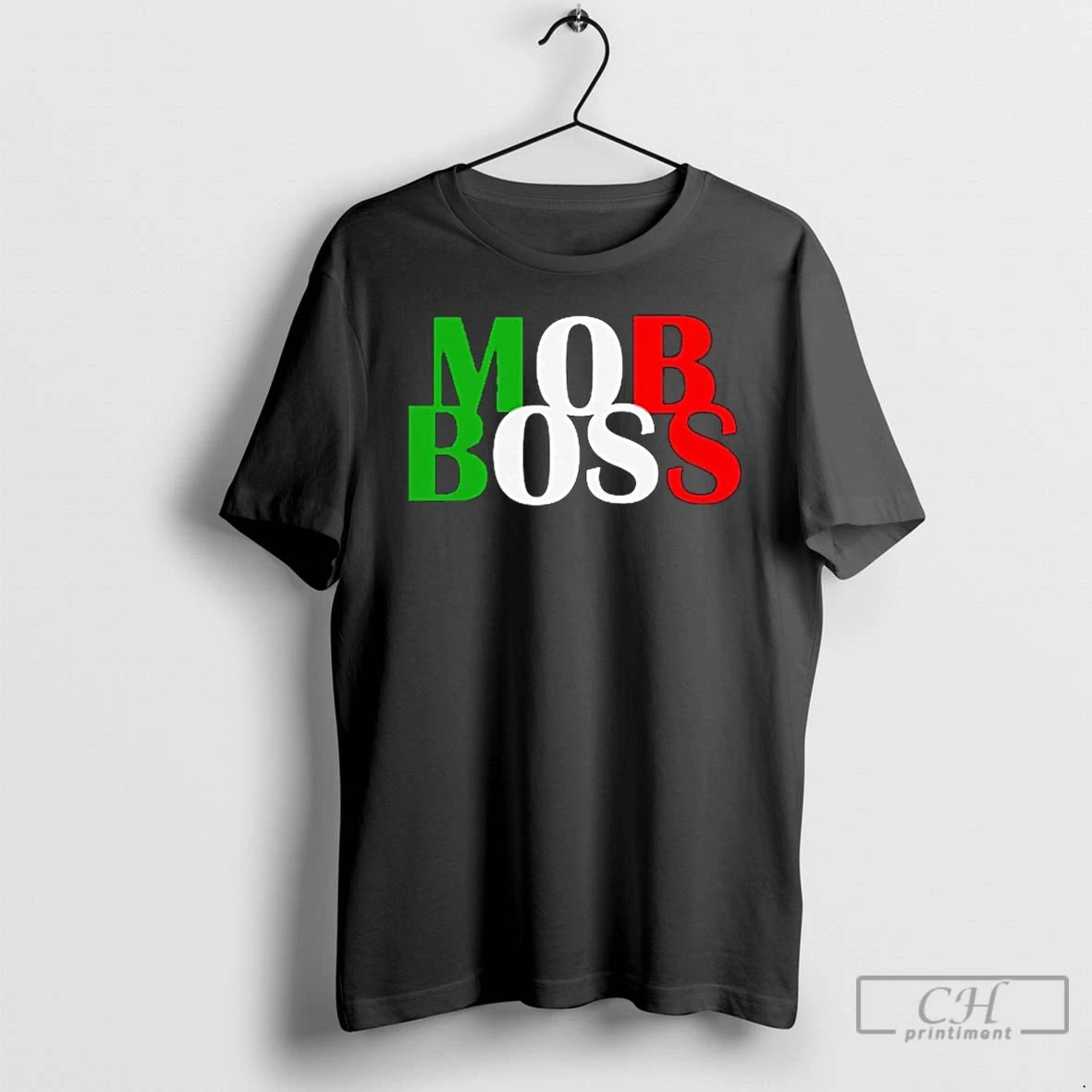Classic Mob Boss Italian Flag T Shirts Unisex