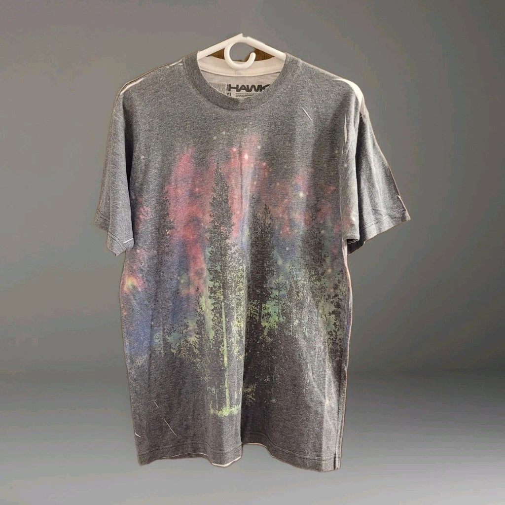 Tony Hawk T Shirt Mens XL Gray Graphic Print Skater Y2K Style Street Wear Forres Unisex
