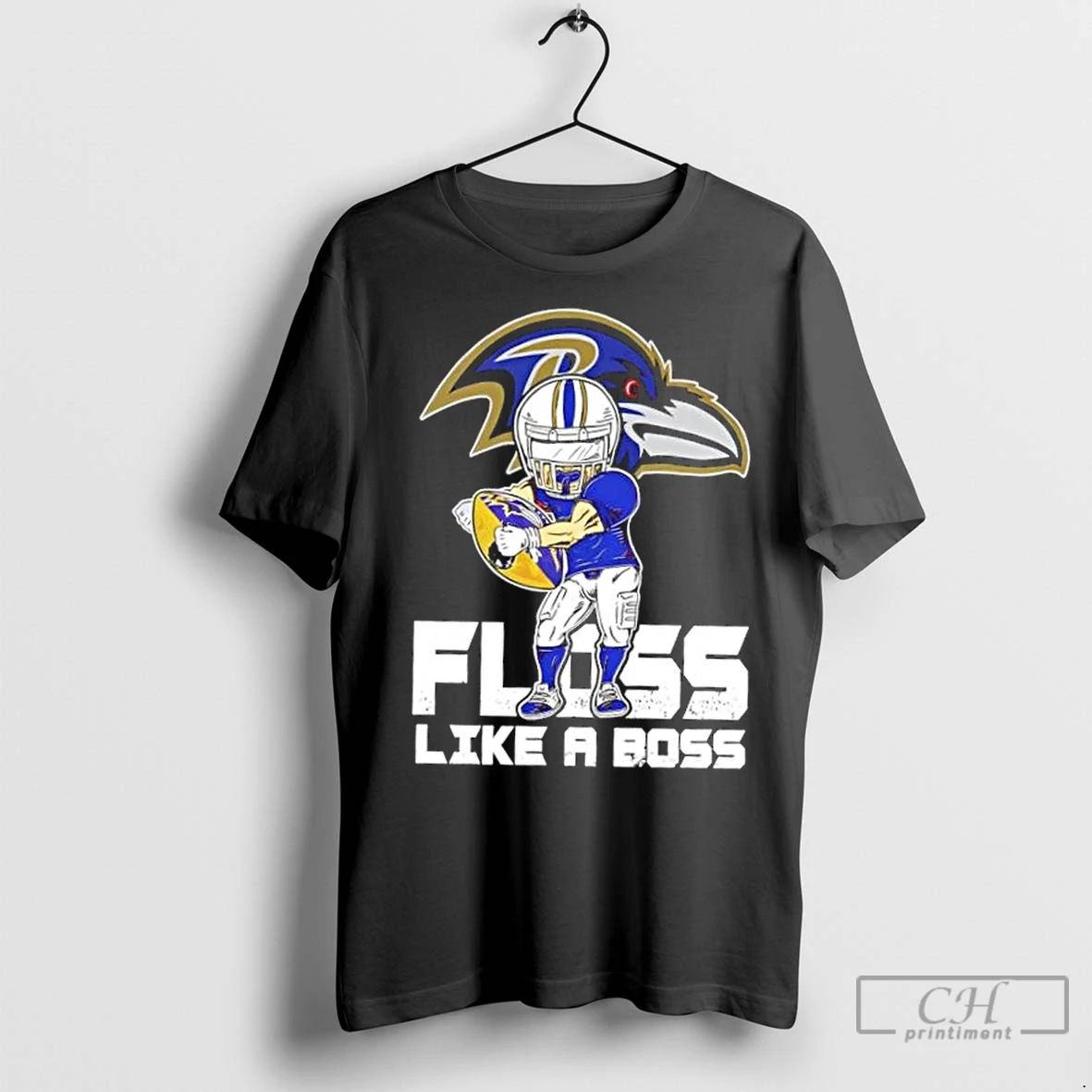 Premium Baltimore Ravens Football Floss Like A Boss Unisex
