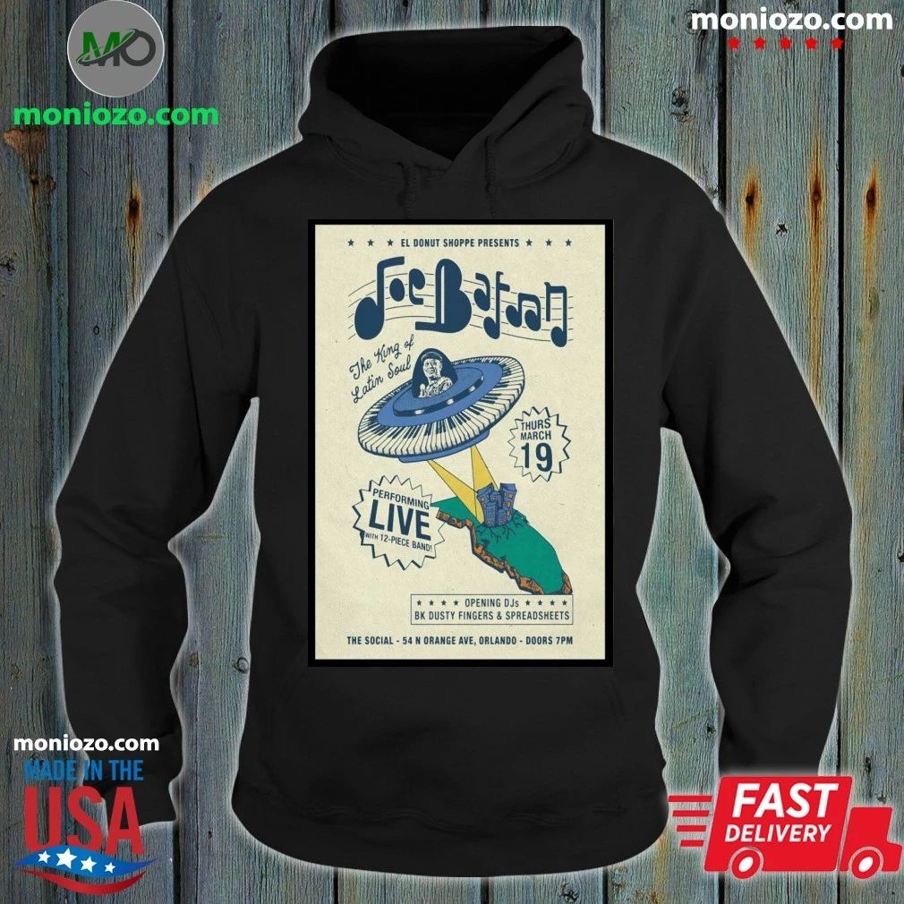 Joe Bataan Orlando FL On March 19 2026 Tour Poster Shirt Unisex