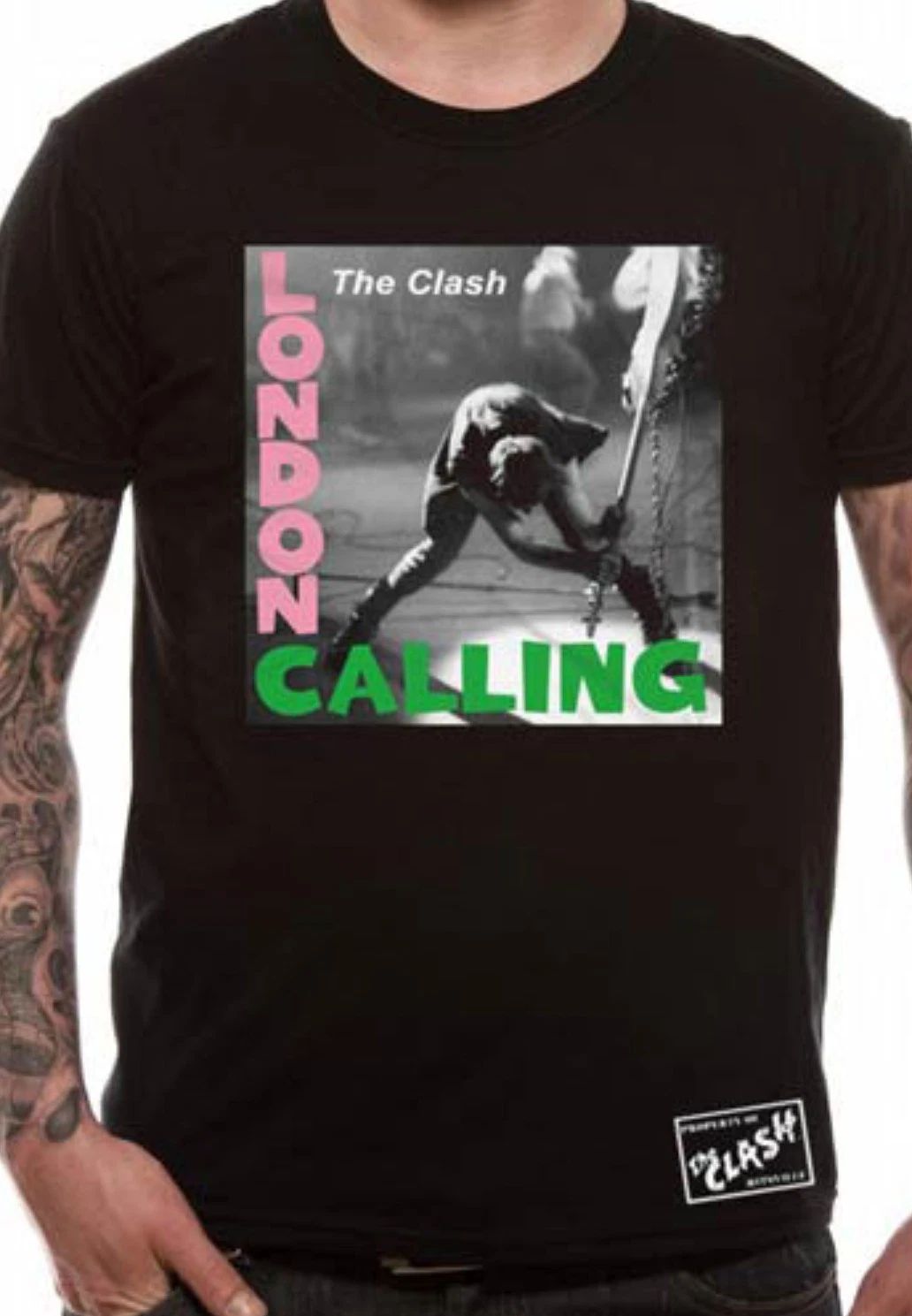 The Clash London Calling Joe Strummer Rock Official Mens Unisex Unisex