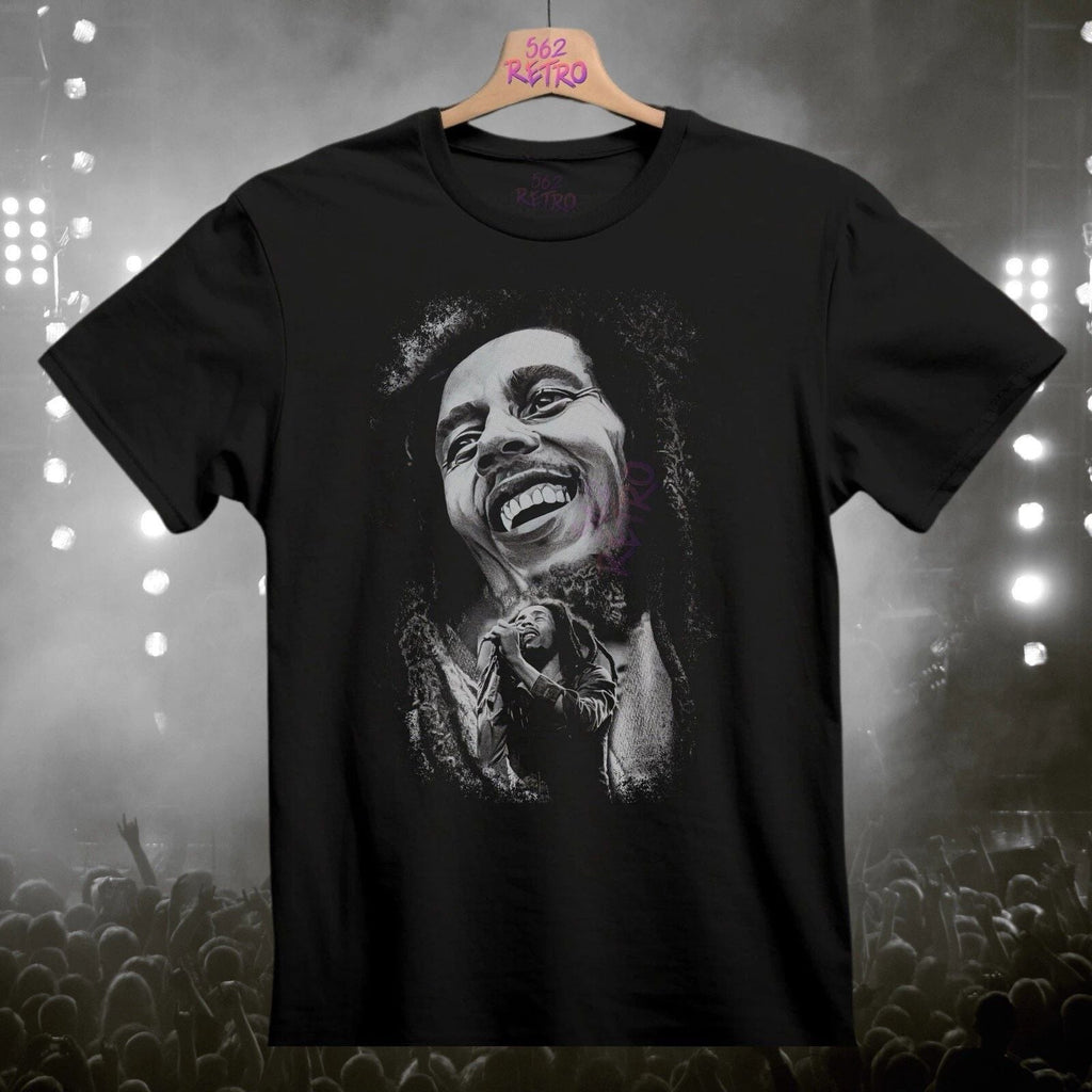 Bob Marley Band Black S-3XL Reggae Unisex