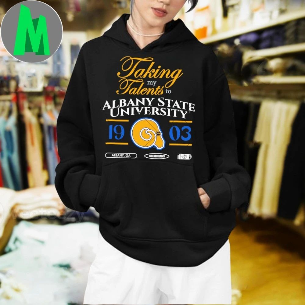 Original Taking My Talents To Albany State University Signing Day Logo 2026 Shirt Unisex