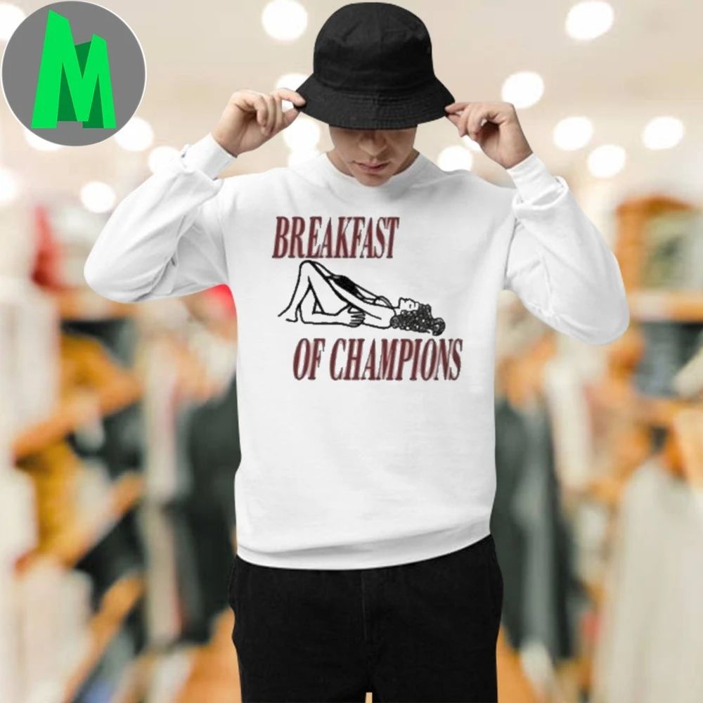 Pussy Breakfast Of Champions Shirt Unisex