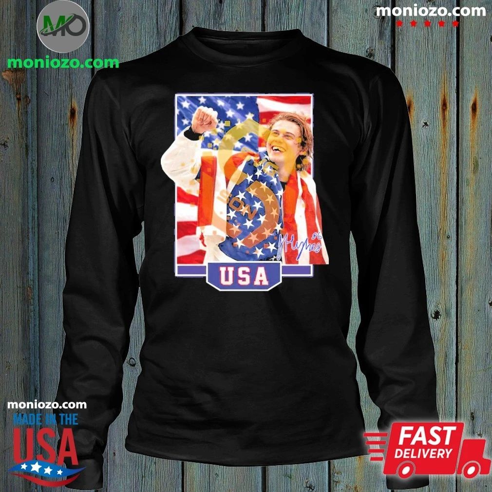 Jack Hughes USA Hockey Shirt Unisex